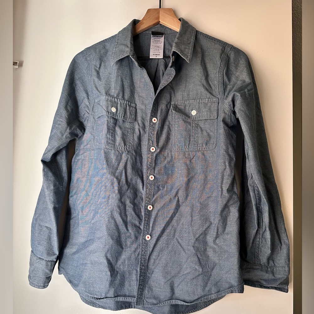 Patagonia chambray shirt
